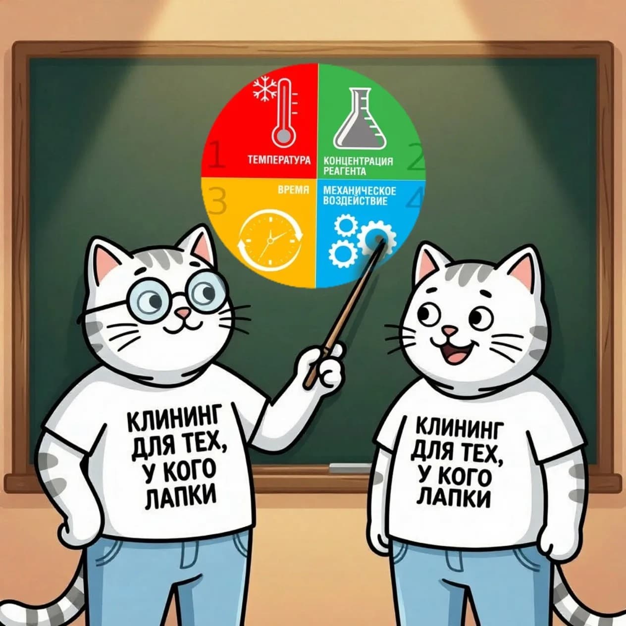 Материалы специального обучения сотрудников клининга